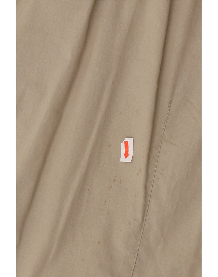 SERGIO TACCHINI Womens Shirt IT 46 Large Beige Cotton Vintage Sergio Tacchini and Second-Hand Sergio Tacchini from Messina Hembry 
