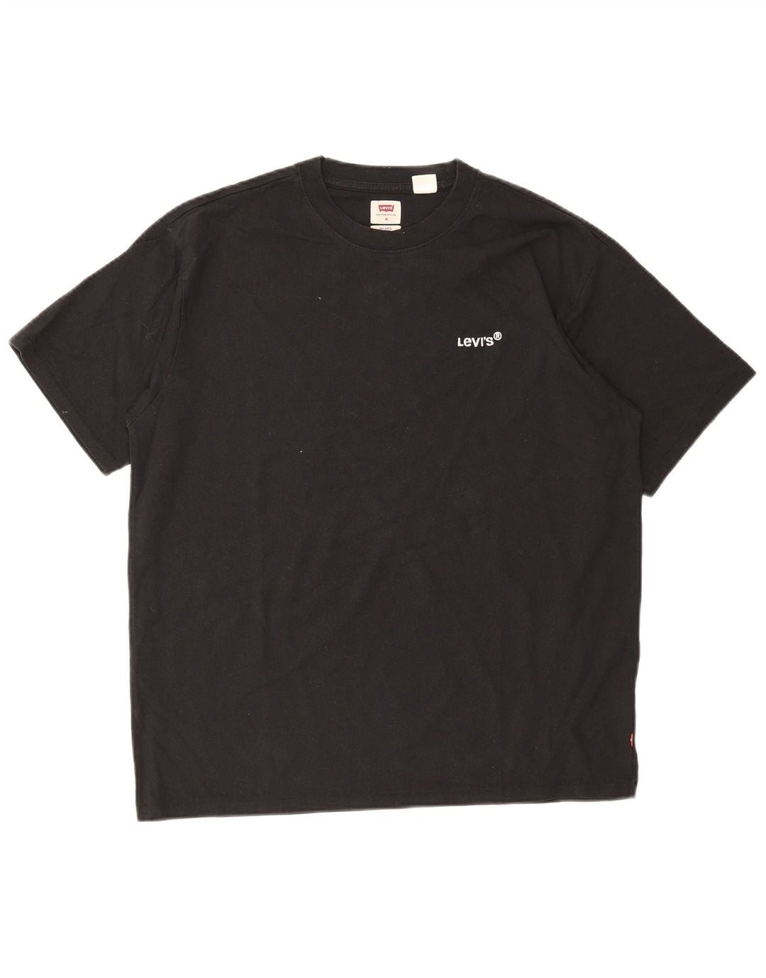LEVI'S Mens Relaxed T-Shirt Top Medium Black