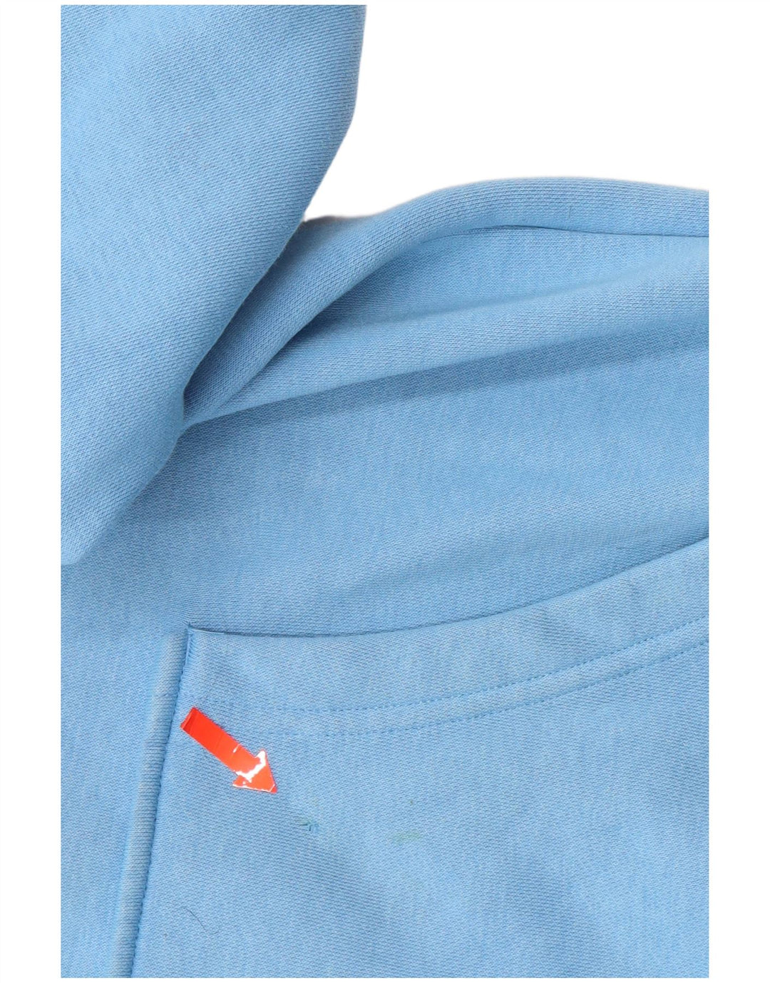 Suéter masculino com capuz gráfico de ajuste relaxado LEVI'S algodão azul médio