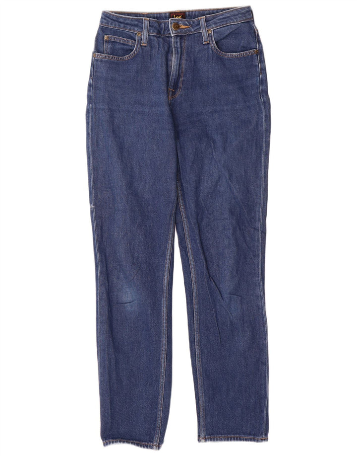 Lee Womens Carol Slim Jeans W27 L29 Blue Cotton