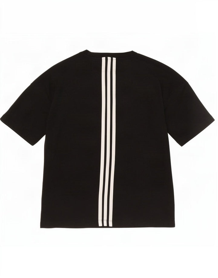 Adidas Damen Übergroßes T-Shirt Top UK 4/6 XS Grau Polyester