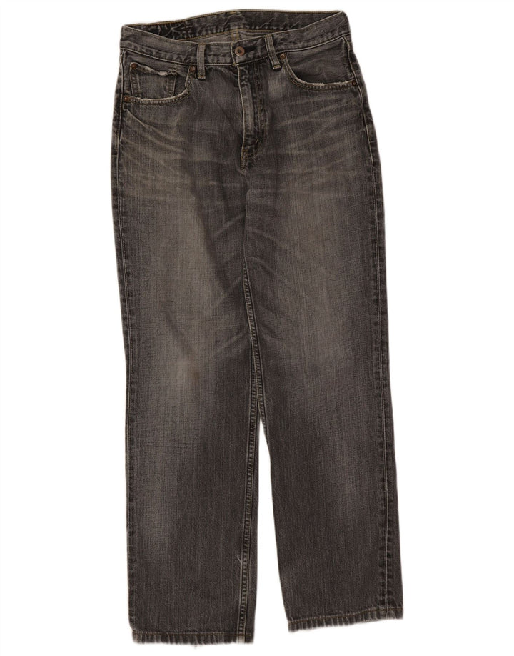 Levi's Uomo 502 Jeans affusolati W31 L30 Cotone grigio