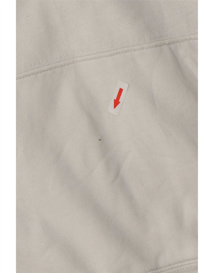 Maglione con cappuccio grafico da uomo Levi's grande in cotone bianco