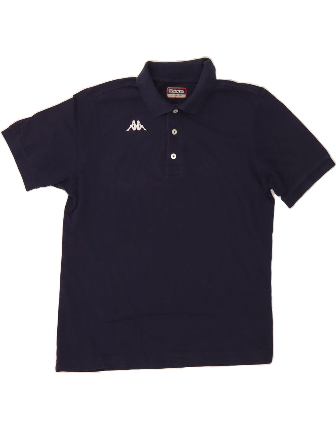 KAPPA Mens Polo Shirt Medium Navy Blue Vintage Kappa and Second-Hand Kappa from Messina Hembry 