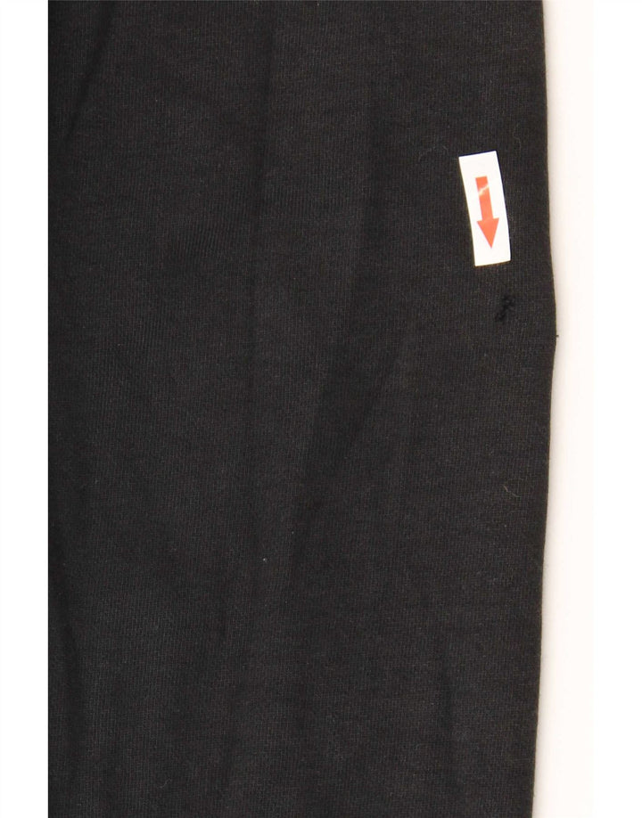 Calvin Klein Mens Graphic Hoodie Jumper Medium Black Cotton
