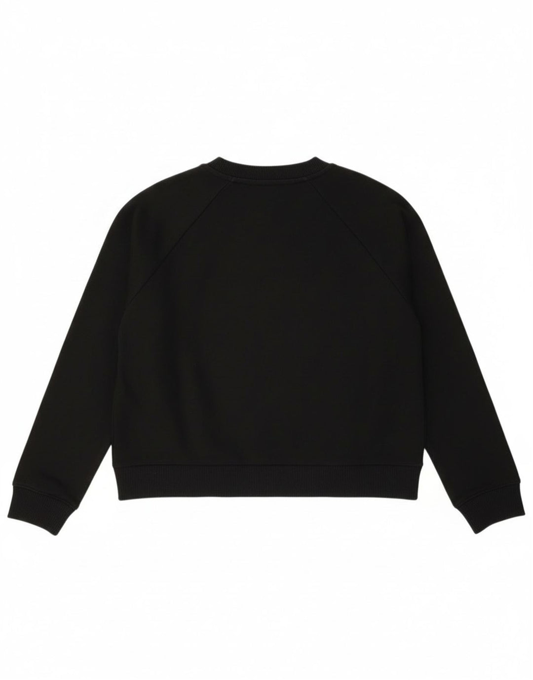 Vans Womens Crop Graphic Oversized Sweatshirt Jumper UK 14 Medium Black