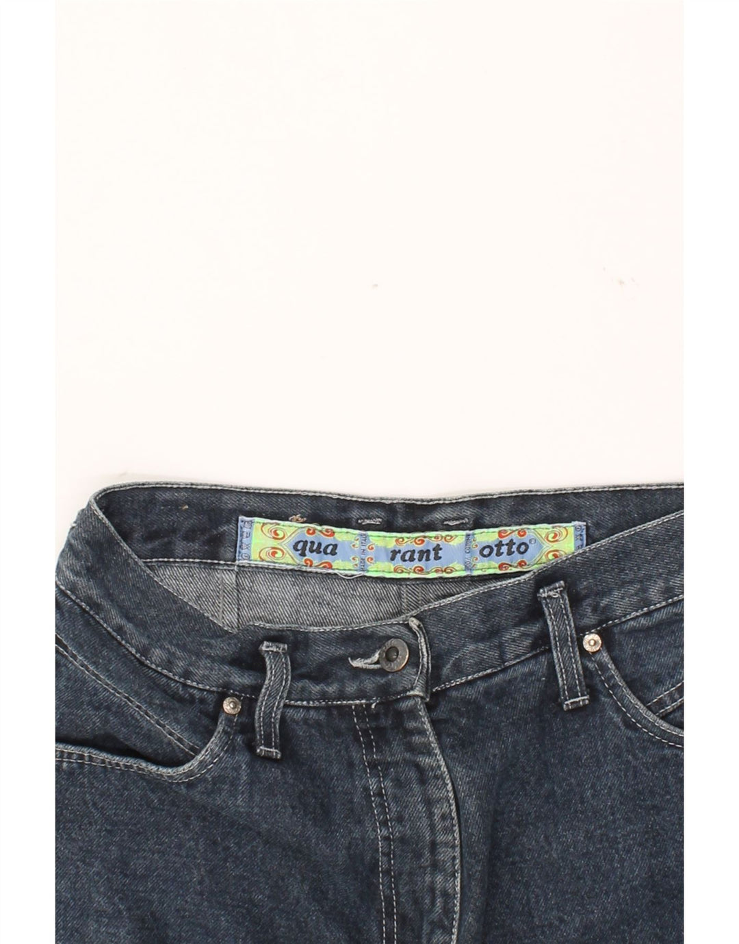 CAPPOPERA Womens Tapered Jeans W28 L26 Navy Blue Cotton Vintage Cappopera and Second-Hand Cappopera from Messina Hembry 