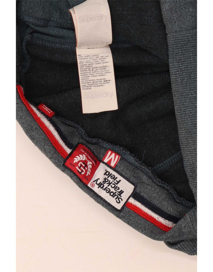 Superdry Mens Graphic Tracksuit Calças Joggers Médio Algodão Cinza