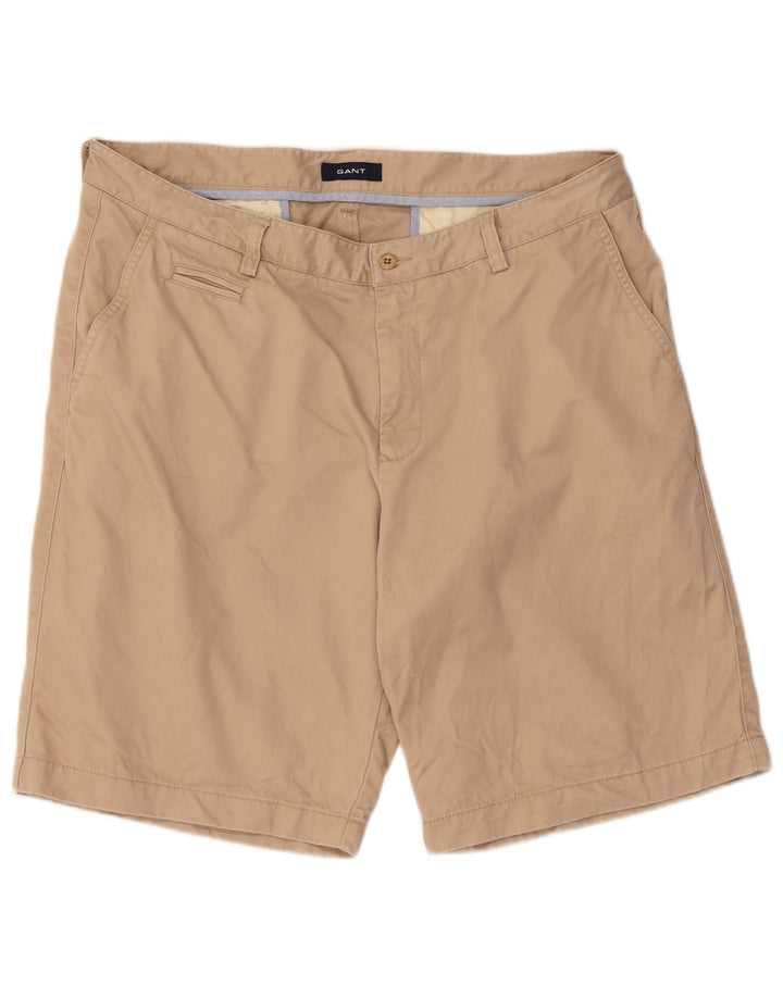 Gant Mens Chino Shorts W38 XL Beige Cotton