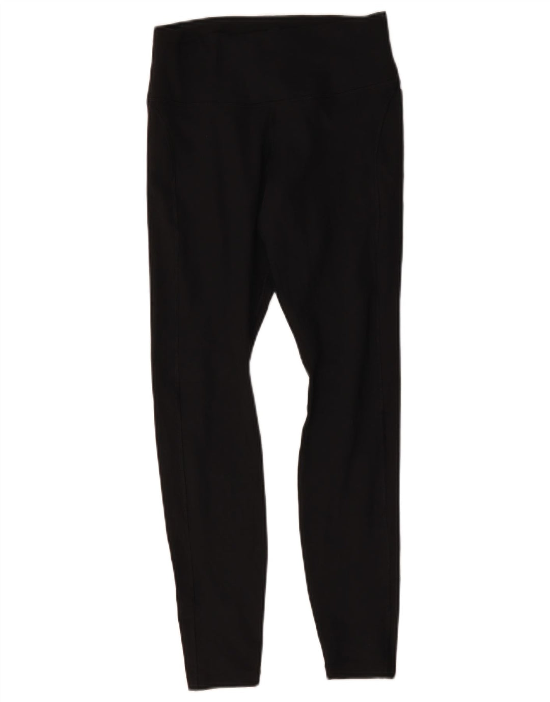 Nike Dame Dri Fit Leggings UK 8 Small Black Polyester