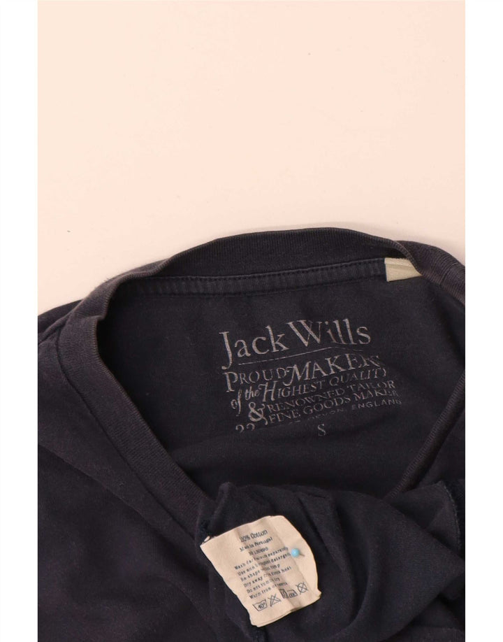 Jack Wills - Camiseta para hombre, talla pequeña, azul marino