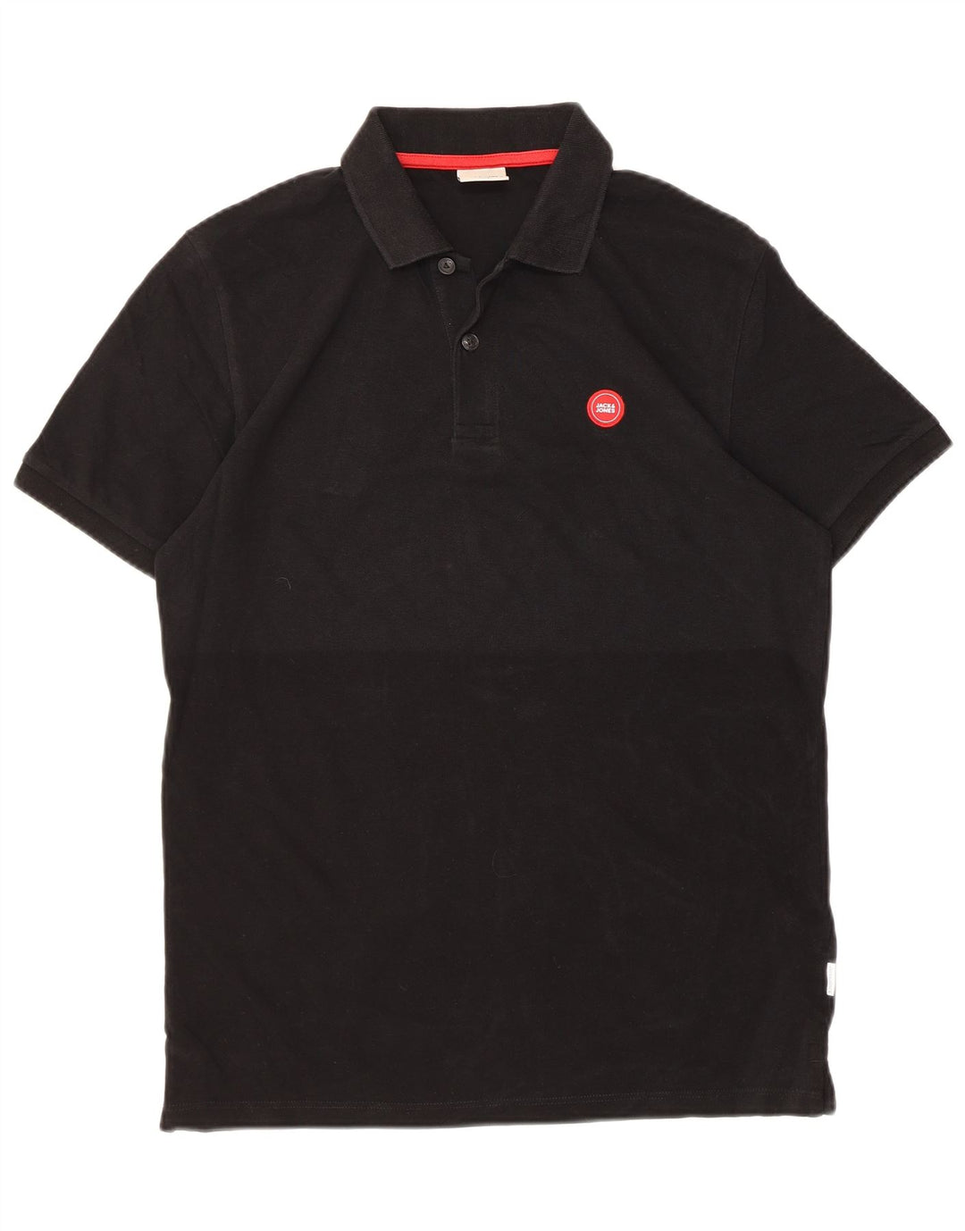 Jack & Jones herre poloskjorte lille sort bomuld