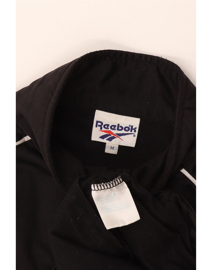 Reebok Herren Graphic Kurzarm-Trainingsoberteil, Jacke, Mittelschwarz