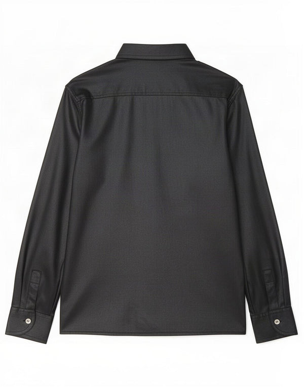 Fascino Chemisier Femme IT 46 Large Noir Synthétique