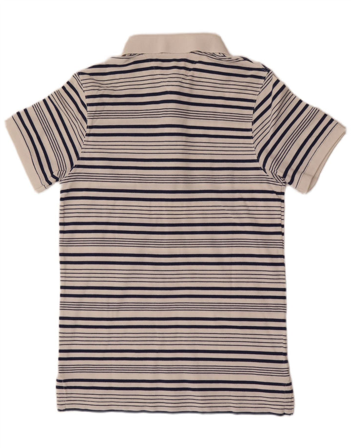 Polo da uomo Tommy Hilfiger a righe bianche medie