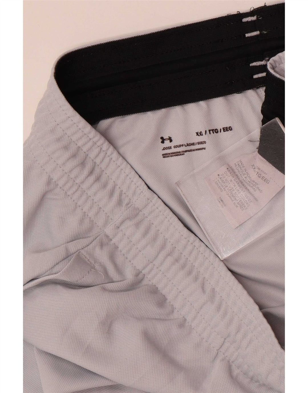 Under Armour Pantalones cortos deportivos gráficos para hombre 2XL Poliéster gris