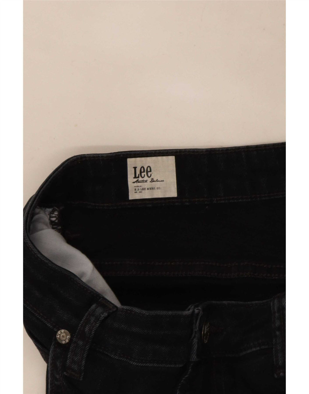 Lee Dame Skinny Jeans W32 L30 Sort Bomuld