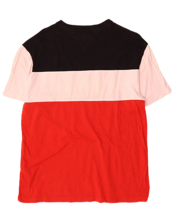 Tommy Hilfiger T-Shirt Graphique Homme Multicolore Colorblock