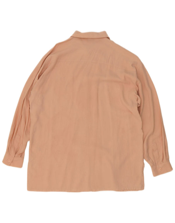Marks & Spencer Chemisier St. Michael pour femme UK 14 Grande soie rose