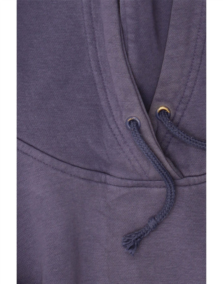 Nike Mens Hoodie Jumper Large Navy Blue Cotton