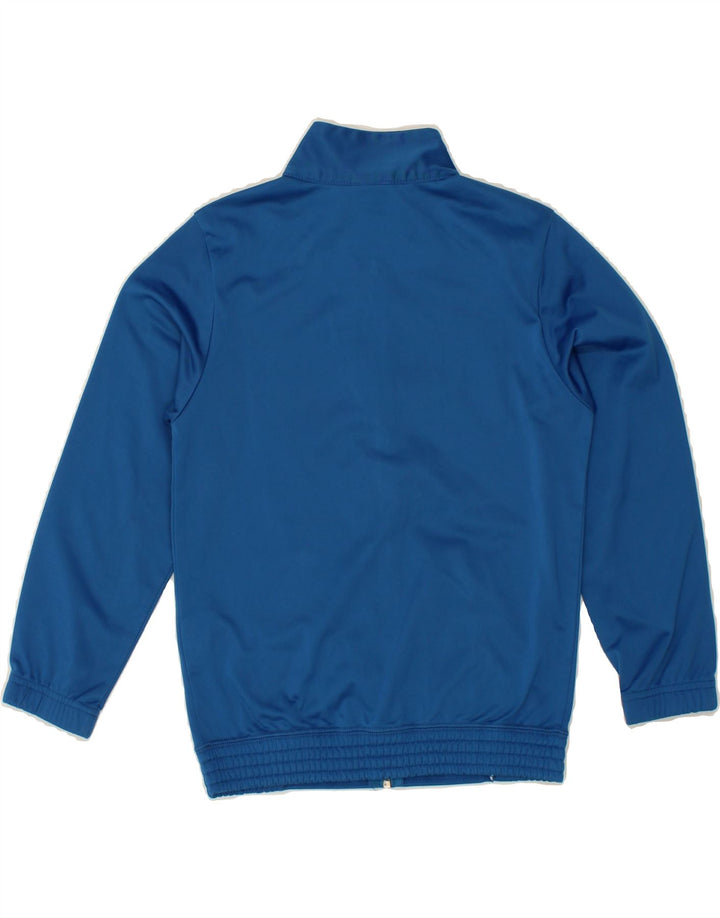 CHAMPION Boys Graphic Tracksuit Top Jacket 7-8 Years Small Blue Polyester Vintage Champion and Second-Hand Champion from Messina Hembry 