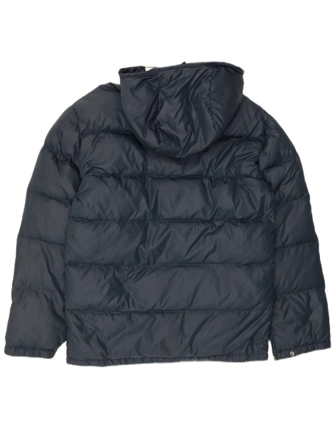 Giacca imbottita con cappuccio da uomo VINTAGE UK 38 medio blu navy