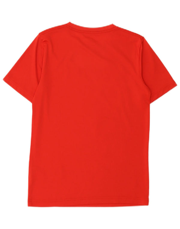 Jordan Boys Grafisk T-Shirt Top 12-13 År Stor Rød Polyester