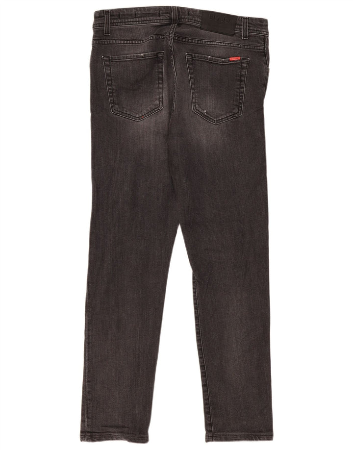 Liu Jo Mens Regular Slim Jeans W35 L30 Γκρι βαμβακερό