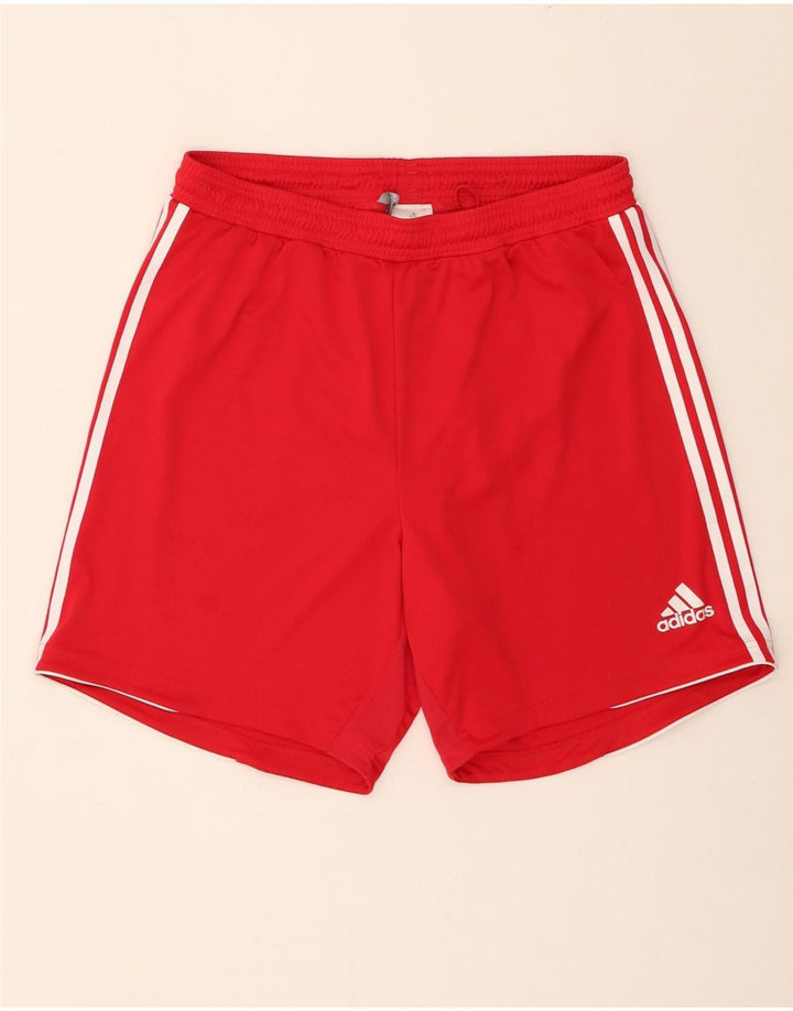 Adidas Mens Climacool Sport Shorts Medium  Red Polyester
