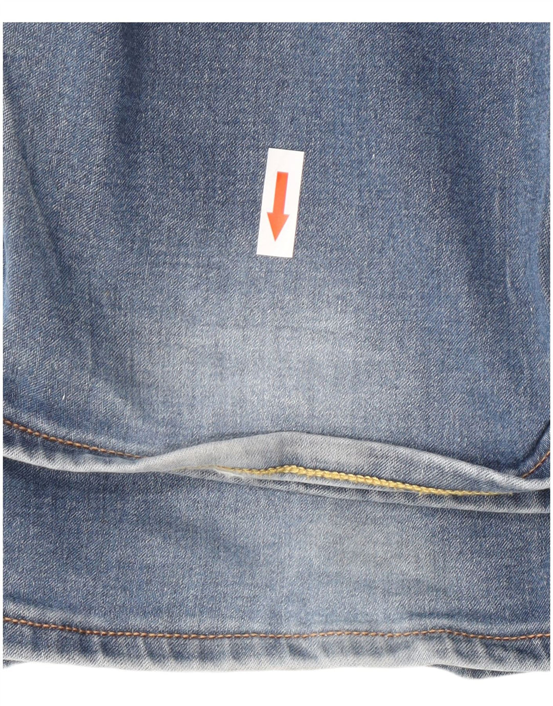 Lee Mens Marion Straight Jeans W31 L31 Blue Cotton