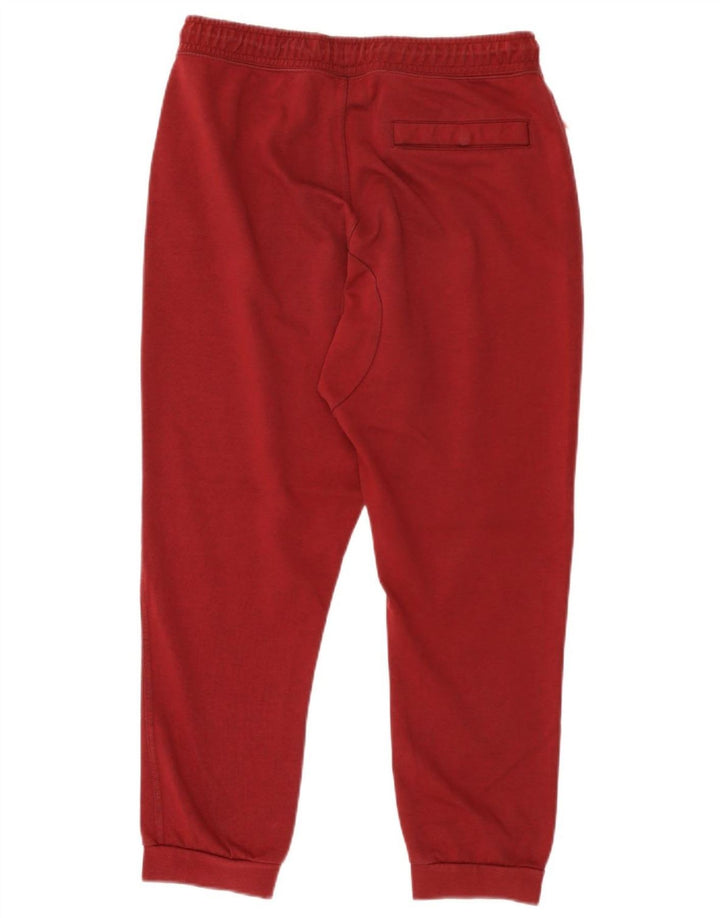 Nike Mens Tracksuit Trousers Joggers Large  Burgundy Polyester