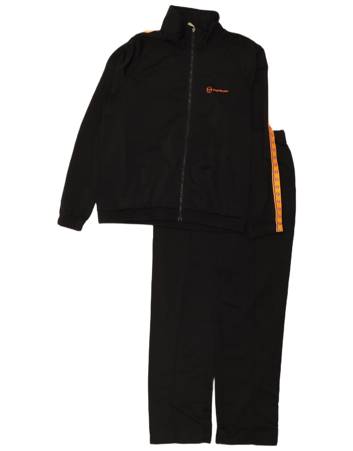 Sergio Tacchini Mens Graphic Full Tracksuit IT 54 XL Black Colourblock