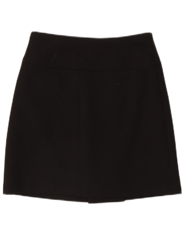 Tommy Hilfiger Womens Mini Skirt US 4 Small W26 Black Viscose