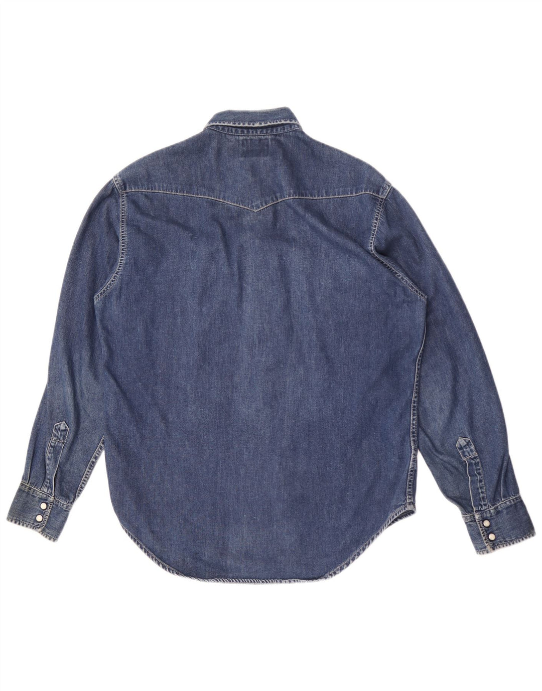 Camicia di jeans da uomo Levi's in cotone blu medio
