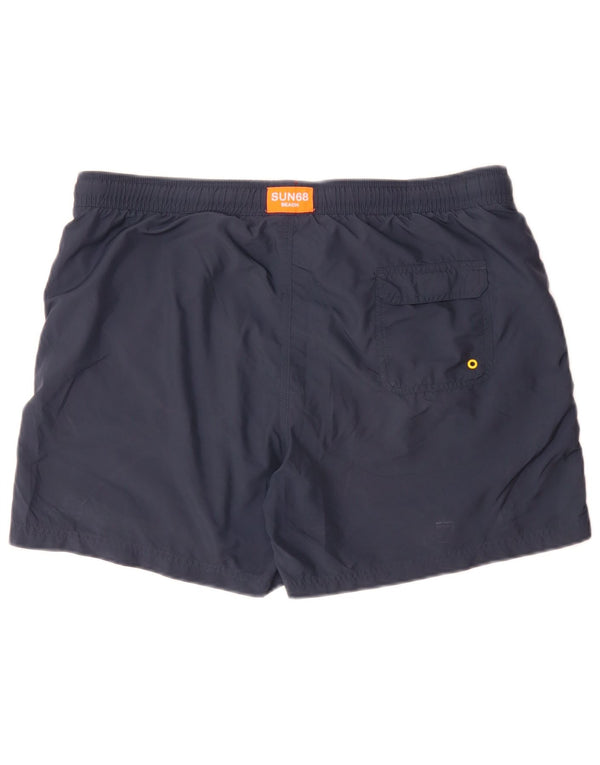 Sun68 Badeshorts til mænd 2XL marineblå polyester