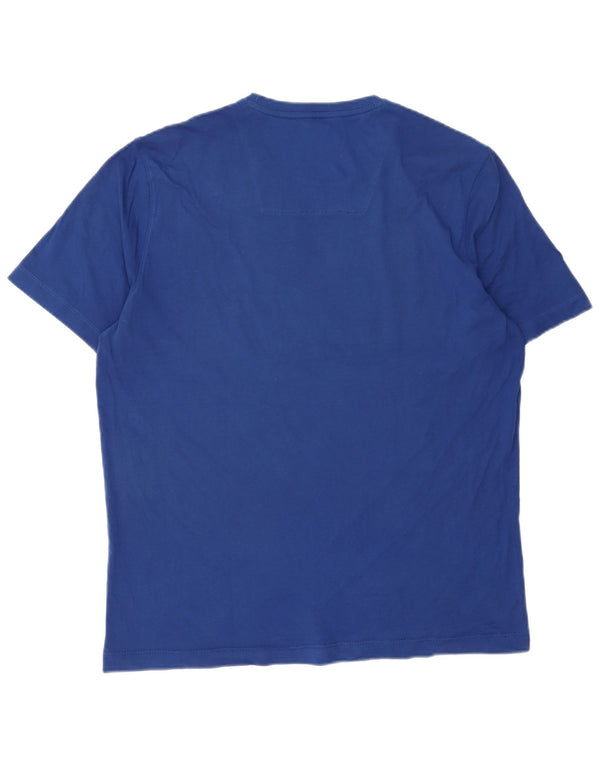 Aeronautica Militare Mens Graphic T-Shirt Top 2XL Blue