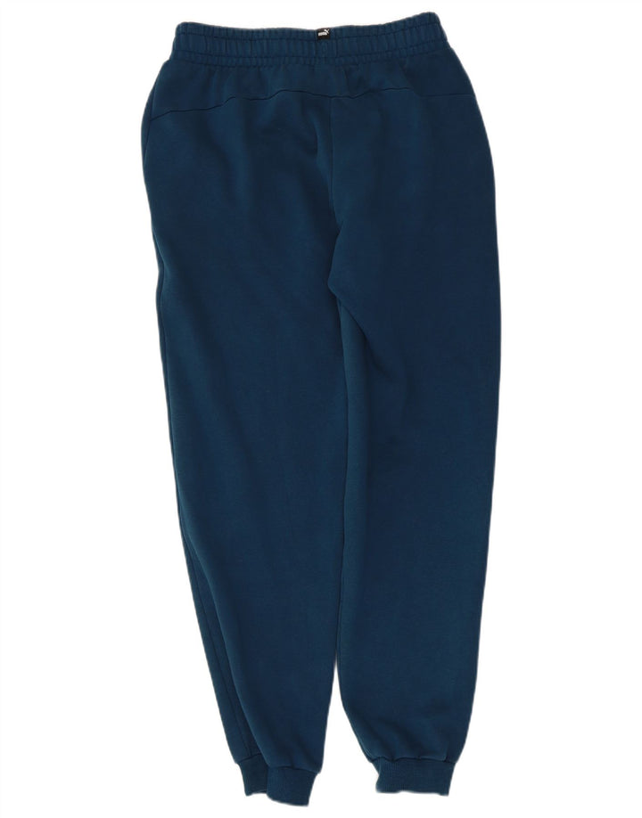 Puma Boys Tracksuit Trousers Joggers 15-16 Years Blue