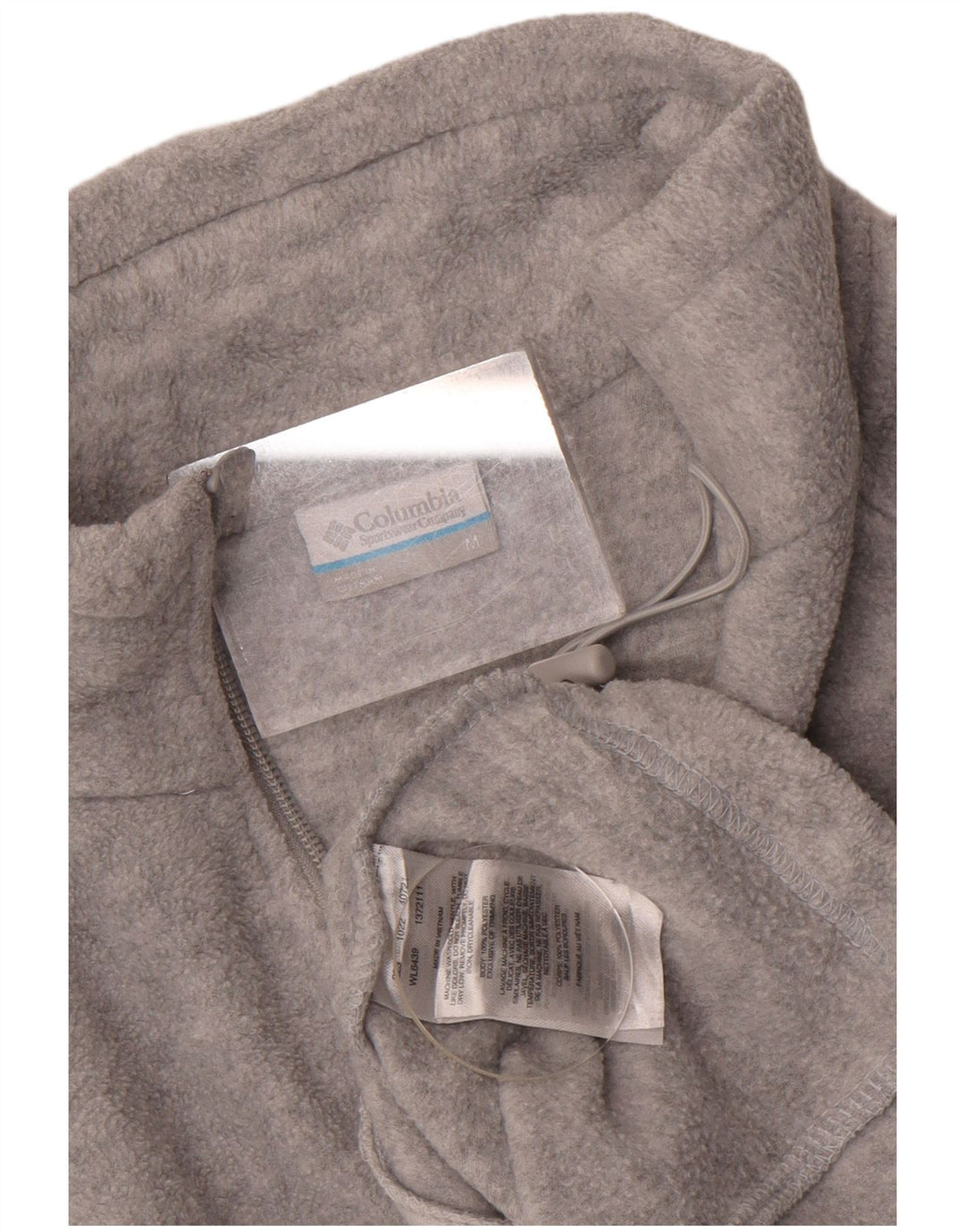 Columbia Dame Fleecejakke UK 14 Medium Grey Polyester