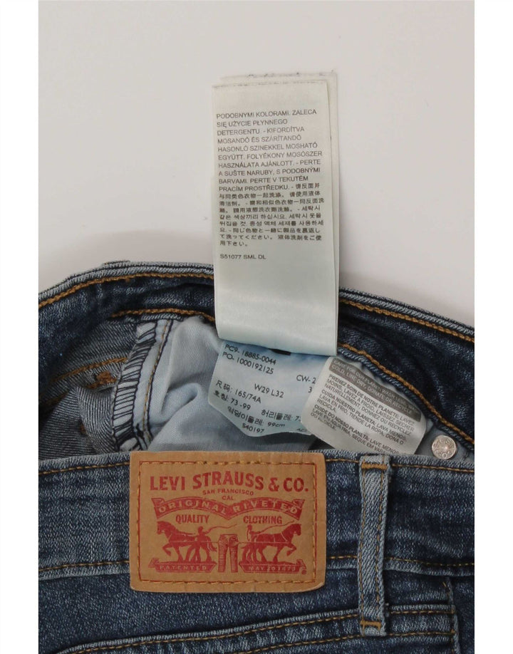 Jeans Levi's 715 Bootcut da donna W29 L32 in cotone blu