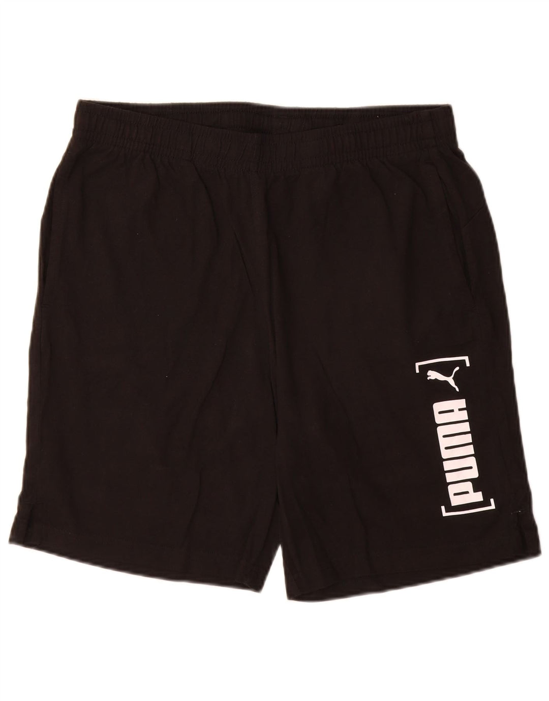 Pantaloncini sportivi grafici PUMA da uomo grandi neri