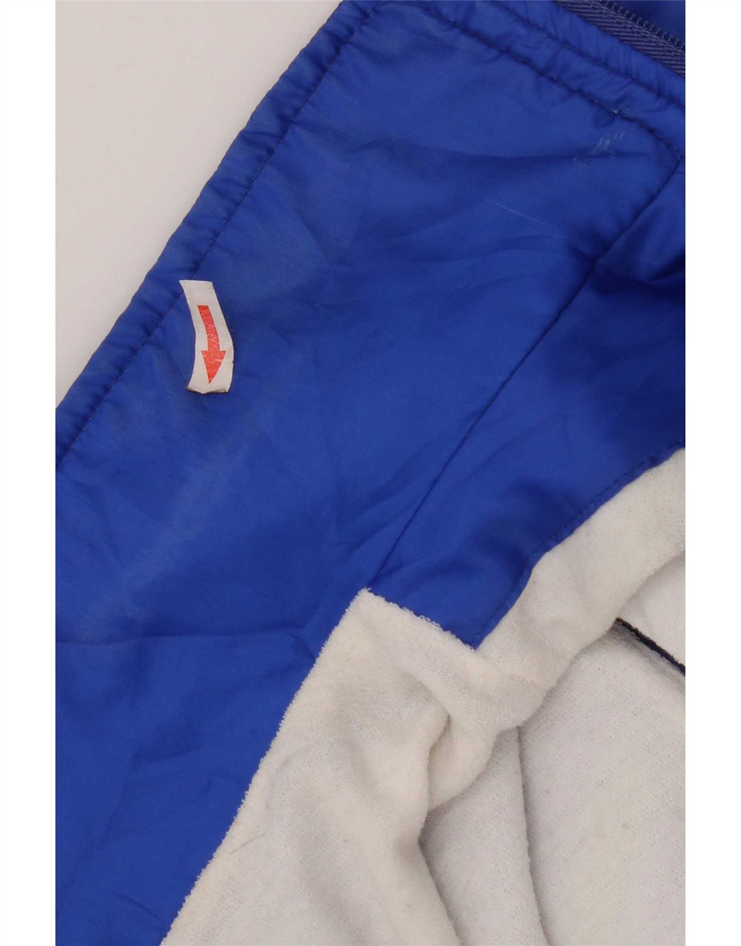 Trening pentru bărbați Vintage Top Jachetă XL, poliester geometric, albastru