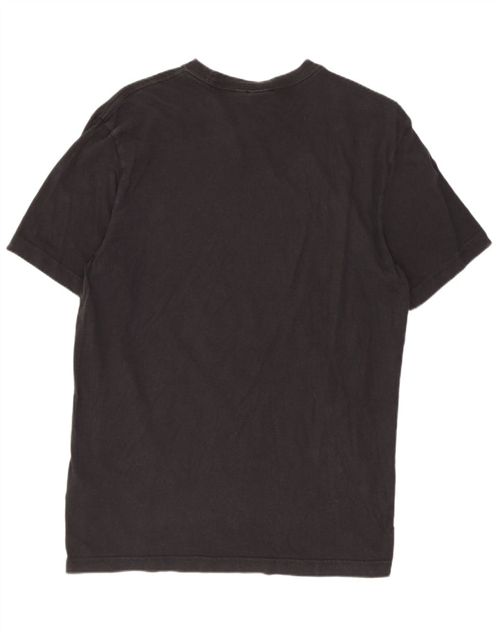 Adidas Herre grafisk T-shirt Top Medium Sort Bomuld