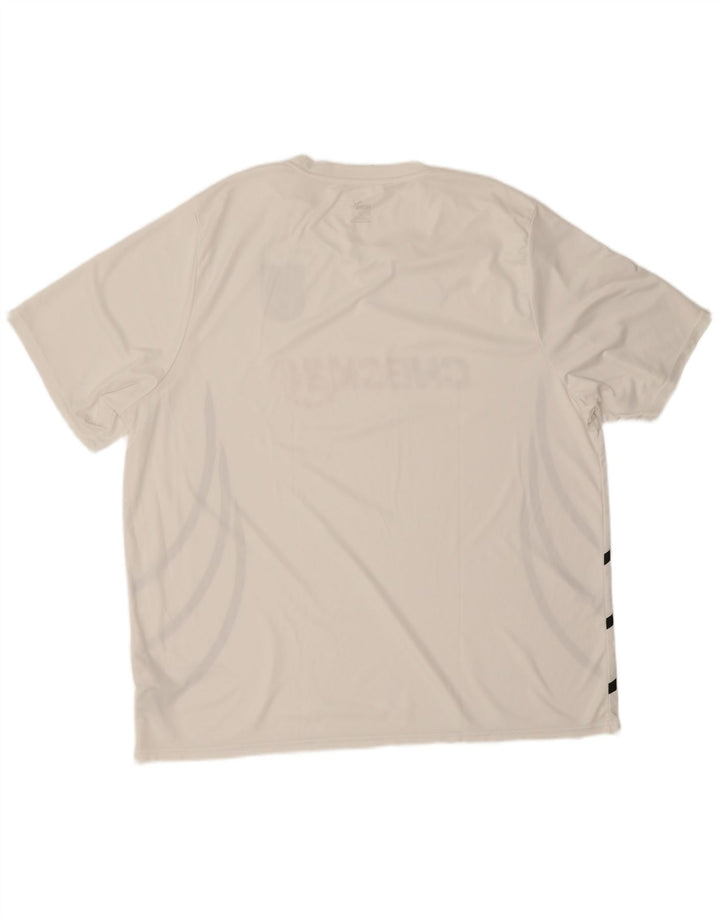 Puma Herre Deutshland Grafisk T-Shirt Top 3XL Hvid Polyester