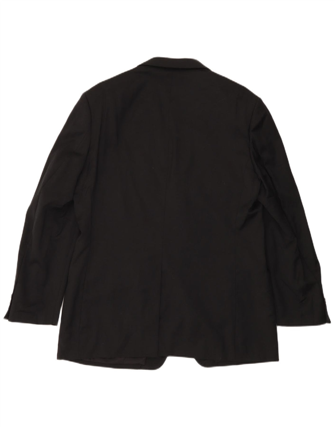 MARKS & SPENCER Herren-Blazerjacke mit 3 Knöpfen, UK 38, Mittelschwarz, Schurwolle