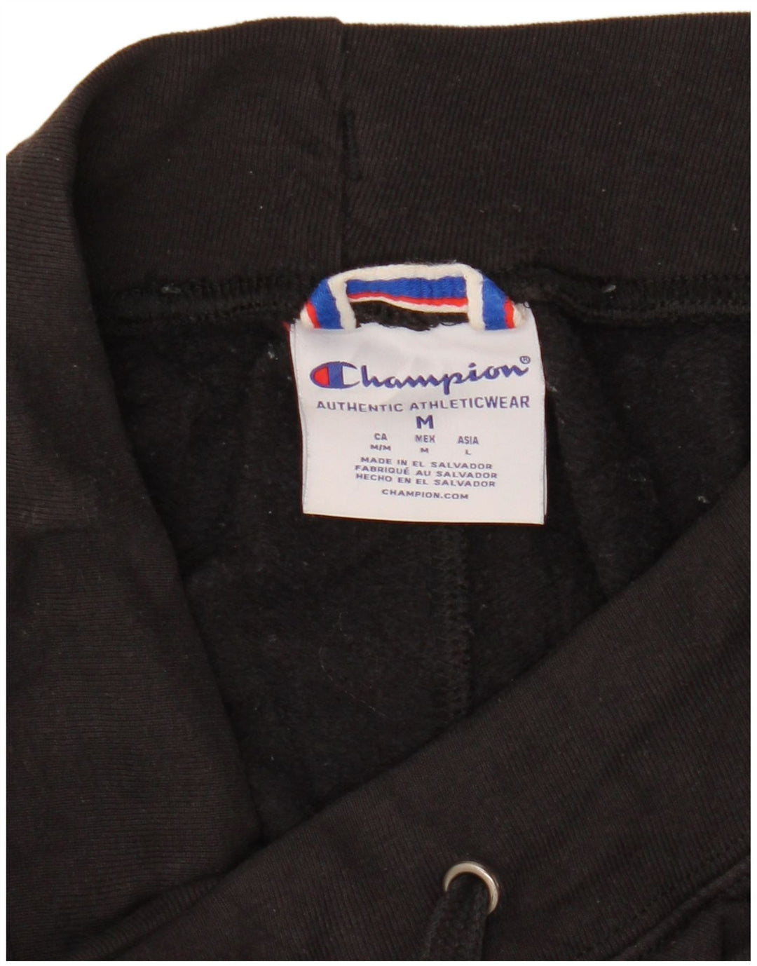 CHAMPION Womens Tracksuit Trousers UK 14 Medium  Black Polyester