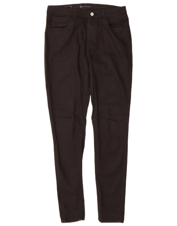Levi's Damen High Rise Skinny Jeans W31 L32 Schwarze Baumwolle