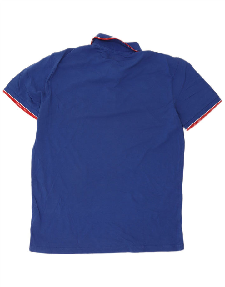 Kappa Mens Polo Shirt XL Blue Cotton