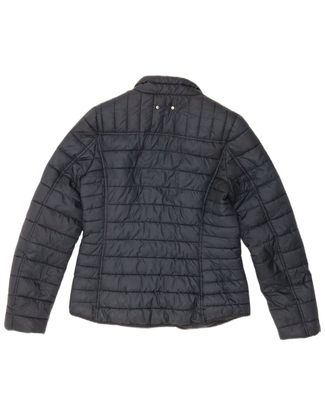 Giacca imbottita da donna Joules UK 12 poliestere medio blu navy