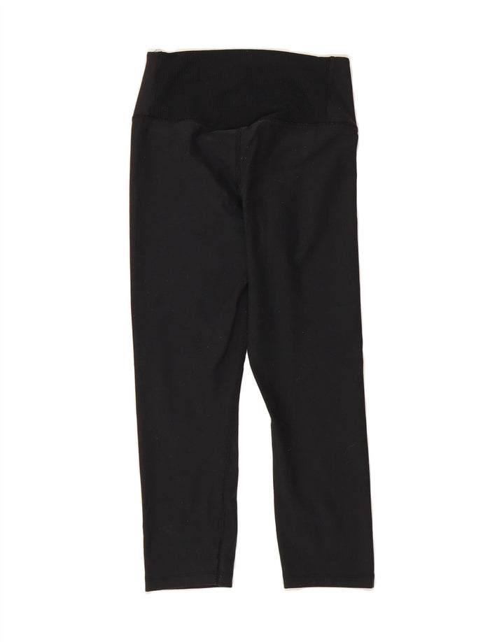 NIKE Womens Dri Fit Leggings UK 8 Small Black Polyester Vintage Nike and Second-Hand Nike from Messina Hembry 