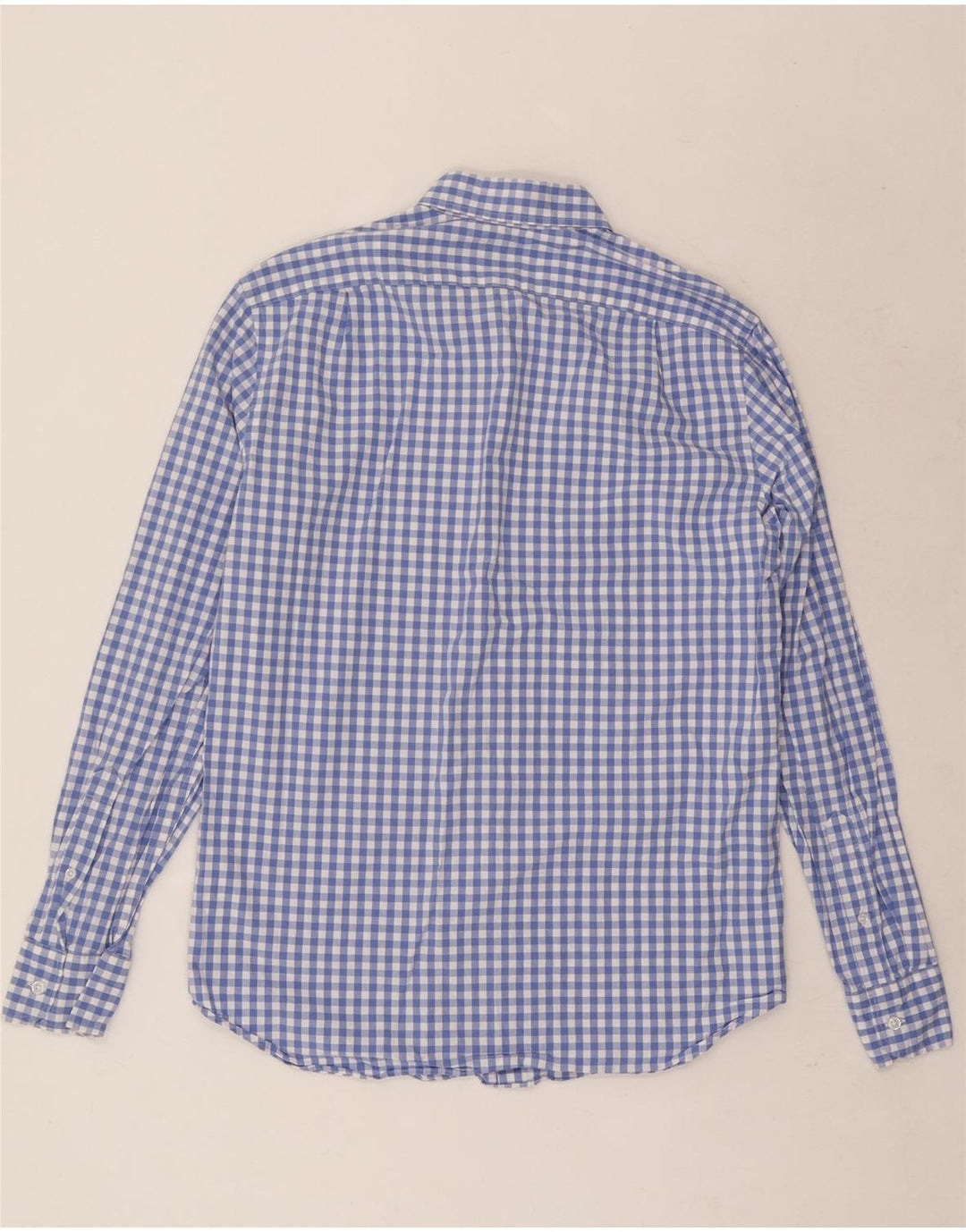 J. Crew Mens Classic Fit ing Középkék Gingham Cotton